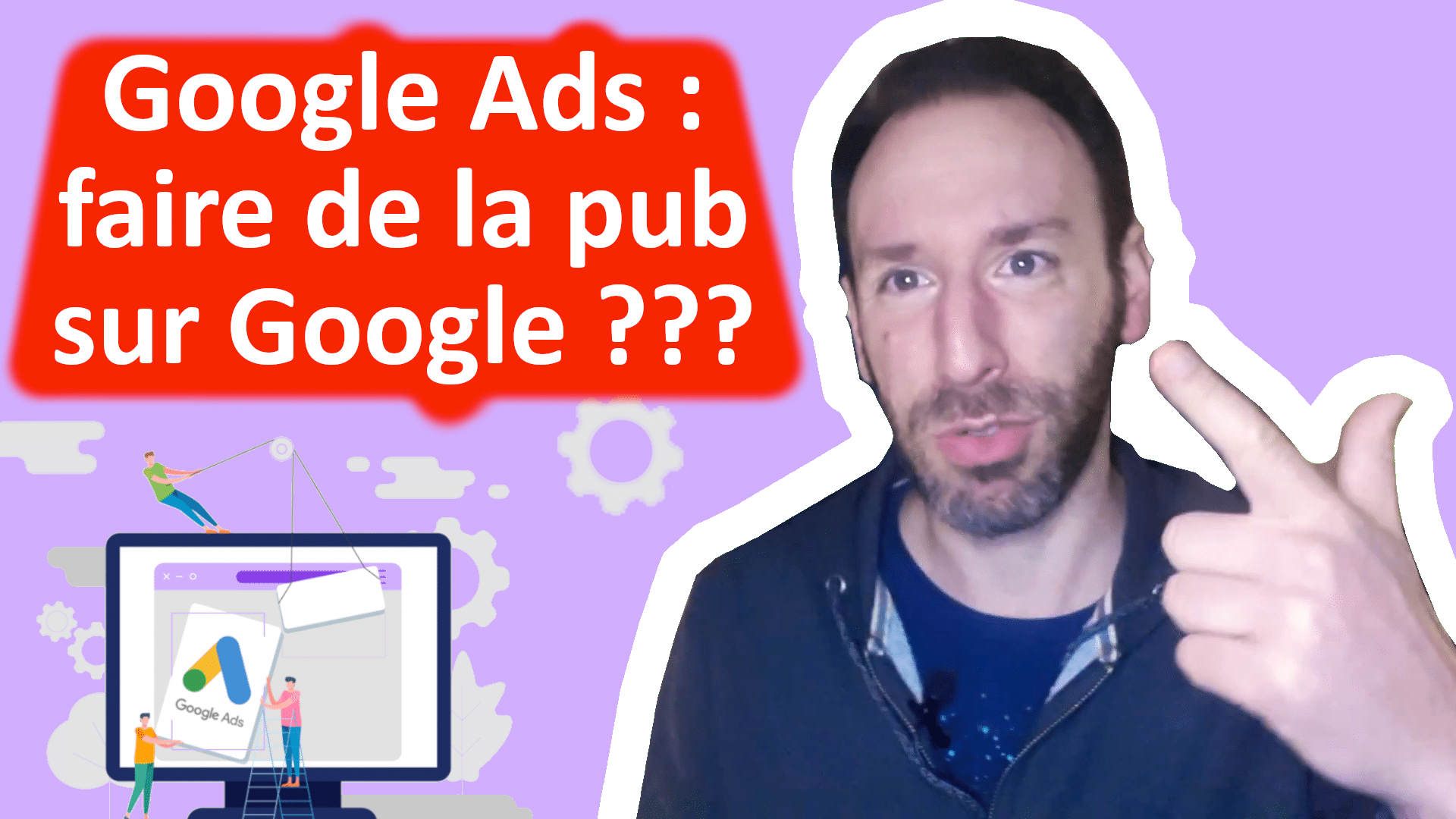 Vignette vidéo google ads pour faire de la pub sur google