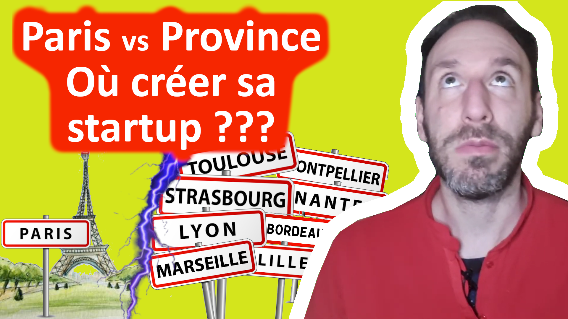 Paris ou ville de province : quel est le meilleur endroit pour créer sa startup ?